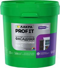 Краска Лакра Краска фасадная Prof It 3кг, база А белый