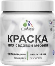 Краска Malare Краска для садовой мебели, террас и любых деревянных поверхностей - это cпециализированная краска-антисептик с добавлением воска 4660504732904