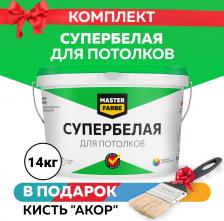 Краска Master Farbe Водно-дисперсионная краска для потолков в сухих помещениях 463115942