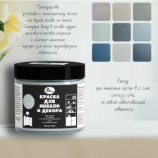 Краска Новбытхим Краска для мебели и декора (0,5кг) графитовый