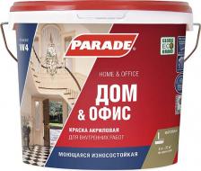 Краска Parade Износоустойчивая акриловая краска W4 Дом & Офис 4603292001050