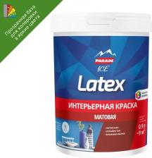 Краска Parade Краска для стен моющаяся Latex цвет прозрачный база С 0.9 л