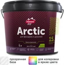 Краска Parade Краска фасадная Arctic матовая прозрачная база С 5 л
