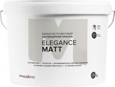 Краска Pragmatic Краска интерьерная Elegance Maтт база С бесцветная 9 л