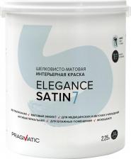 Краска Pragmatic Краска моющаяся Elegance Satin база А белая 2,25 л