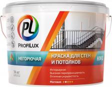 Краска ProfiLux Водно-дисперсионная негорючая краска для стен и потолков МП00-007312