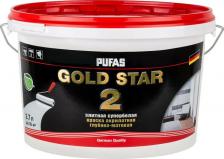 Краска Pufas Голд Стар 2 краска для потолков / Gold Star 2 краска для потолков глубокоматовая