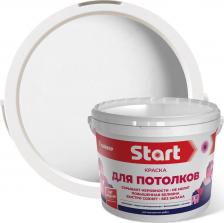 Краска Старт Краска для Потолков Белоснеж 14КГ (1) Сайвер