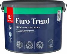 Краска Tikkurila Интерьерная краска для обоев и стен EURO TREND 4601541185704
