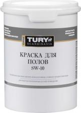 Краска Tury Универсальная эластичная водоэмульсионная акриловая краска для бетонных полов подходит для работ по любой поверхности и в любых помещениях! Для