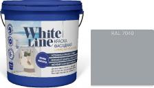 Краска White Line Фасадная колерованная краска Ral 7040 4690417099276 предназначена для высококачественной окраски фасадов зданий и сооружений по кирпичным, бетонным