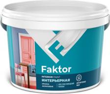 Краска Ярославские краски Краска акриловая интерьерная Faktor матовая (13кг)