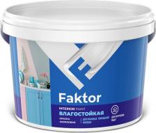 Краска Ярославские краски Краска акриловая влагостойкая Faktor матовая (13кг)