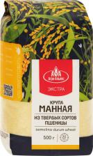 Крупа Агро-Альянс Манная крупа, из твердой пшеницы, 500 гр