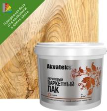 Лак Акватекс Лак паркетный акриловый глянцевый бесцветный 5 л