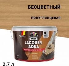 Лак Dufa Lacquer Aqua / Лакер Аква Лак интерьерный полуглянцевый 4630049845087