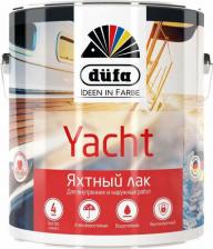 Лак Dufa Лак яхтный Retail Yacht полуматовый алкидно-уретановый бесцветный 10 л