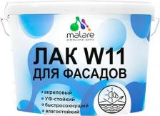 Лак Malare Фасадный лак на модифицированной акриловой основе - это профессиональный водный лакокрасочный материал, предназначенный для защиты и декорирования 4660504764387