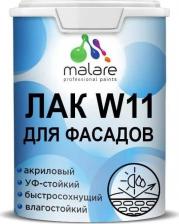 Лак Malare Фасадный лак на модифицированной акриловой основе - это профессиональный водный лакокрасочный материал, предназначенный для защиты и декорирования 4660504764493