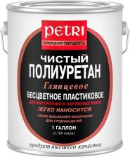 Лак Petri Полиуретановый лак Diamond Hard полуглянцевый PC3004
