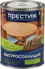 Лак Престиж Лак быстросохнущий Акрилатекс, полуглянцевый, 0,9 л