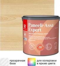 Лак Tikkurila Лак для дерева Paneeli-Assa Expert, акрилатный, полуматовый, база EP, 2,7 л