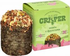 Лакомство для грызунов MR.Crisper лакомство для грызунов "Пенек" с фруктами (80 г)