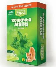 Лакомство для кошек Альпийские луга Трава для кошек Кошачья мята сушеная, 20 г