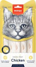Лакомство для кошек Wanpy Cat Лакомство для кошек "нежное пюре" из курицы 14 г