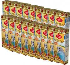 Лакомство для птиц Родные корма Лакомство для волнистых попугаев палочки с вруктами, 2х45 г