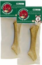 Лакомство для собак Solid Natura Лакомство для собак мелких и средних пород "Рога северного оленя №2", 75 г