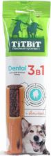 Лакомство для собак TiTBit Лакомство для собак Dental 3в1 с облепихой для крупных пород, 95 г
