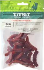 Лакомство для собак TiTBit Лакомство для собак гуляш из говядины Золотая коллекция, 65 г