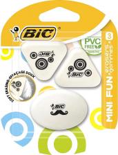 Ластик BIC Ластики mini fun 3шт