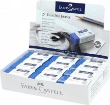 Ластик Faber-Castell Ластик "Dust-free", цвет синий, прямоугольный, ПВХ