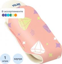 Ластик MiLAN Ластик каучуковый Pastel Sugar Diamond 64x40x15 мм