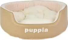 Лежак Puppia Лежак для собак круглый "Antique", бежевый, 52х17см (Южная Корея)