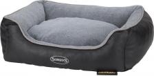 Лежак Scruffs Лежак для собак Chateau, с бортиками, серый, 60 х 50 х 15 см