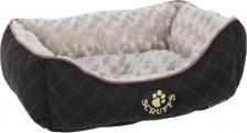 Лежак Scruffs Лежак с бортиками Wilton черный для животных 60х50х12 см