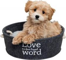 Лежак Trixie Лежанка для кошек и собак 37x37см серый