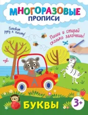 Литература Книга Буквы. Пиши и стирай сколько захочешь!
