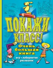 Литература Книга Чедвик Сьюзэн. Покажи класс! Очень большая игр, лабиринтов, рисовалок