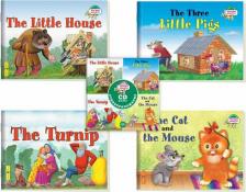 Литература Книга Читаем вместе. Сборник сказок. Уровень 1. CD + 4 книги