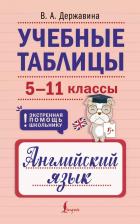 Литература Книга Державина Виктория Александровна. Учебные таблицы. Английский язык. 5-11 классы