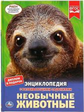 Литература Книга Книжка А4 энциклопедия с развивающими заданиями твердый переплет Необычные животные УМка