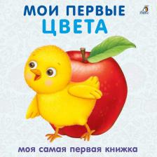 Литература Книга Книжка-картонка "Мои первые цвета" Робинс 9439803