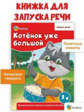 Литература Книга Книжки для развития речи KoroBoom "День котенка", "Котенок уже большой" запуск речи у детей, учимся говорить первые слова, обучающие книги для малышей