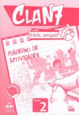 Литература Книга Mari'a Go'mez Castro. Clan 7 con Hola Amigos 2. Exercises Book. Cuaderno de Actividades Nivel 2