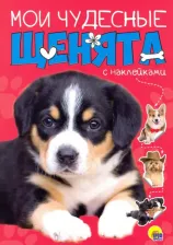 Литература Книга Мои чудесные щенята. С наклейками