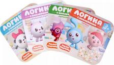 Литература Книга МОЗАИКА kids издательство new Малышарики.Логика с наклейками. Набор из 4 книг